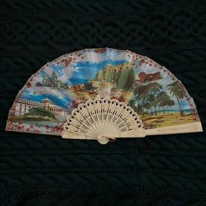 Puerto Rica Hand Fan